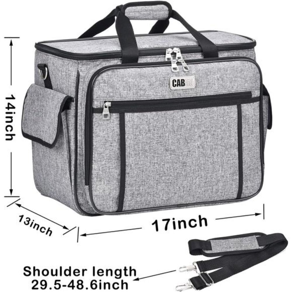 Portable Sewing Machine Tote with Removable Padding - Picture 6 of 7